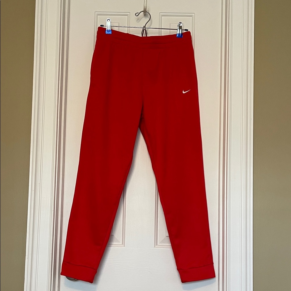 Nike Therma-fit Red Athletic Joggers